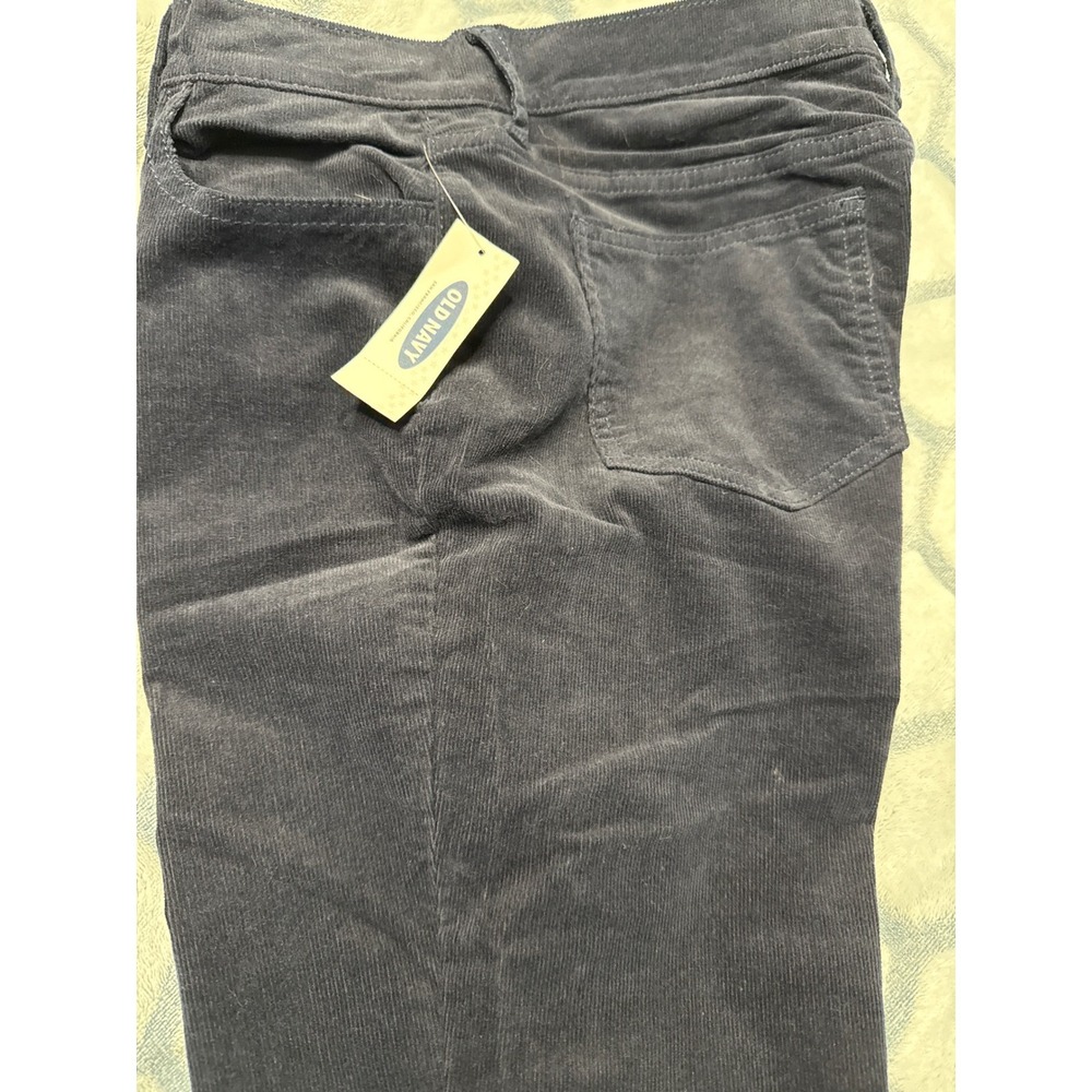Old Navy Corduroy Pants Women Size 2 Short Navy Blue Bootcut New With Tags‎